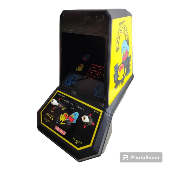 Vintsge 1981 Coleco Midway Pac-Man Mini Tabletop Arcade Game Tested Working - Picture 5 of 10